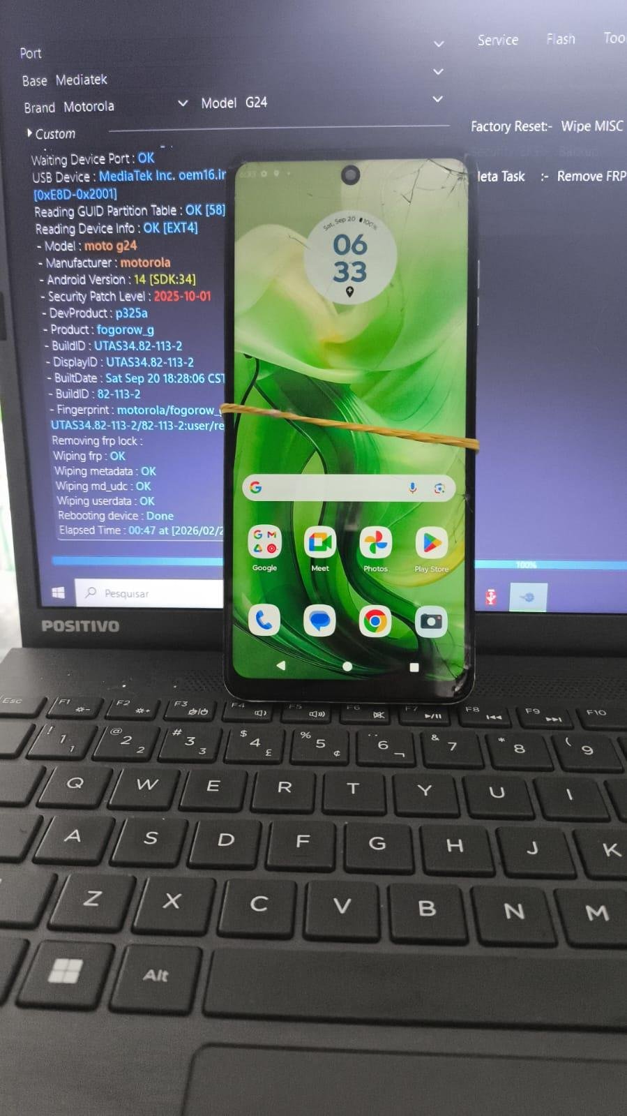 Remover FRP MOTOROLA  Via SERVIDOR GSM remoto USB redirct